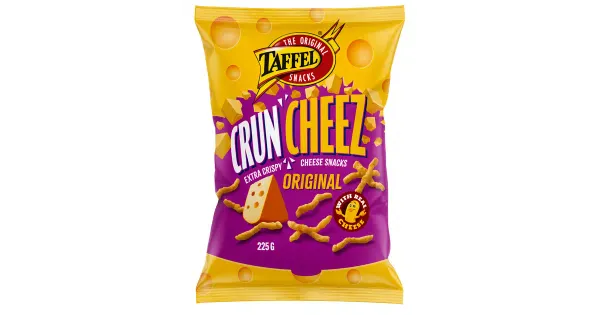 CrunCheez Original maisikrõpsud juustuga 225g