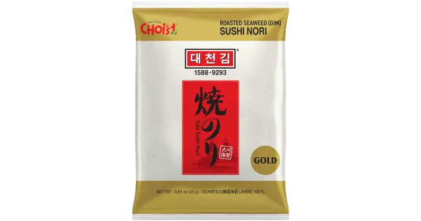 Daechun yaki nori 10 lehte 23g
