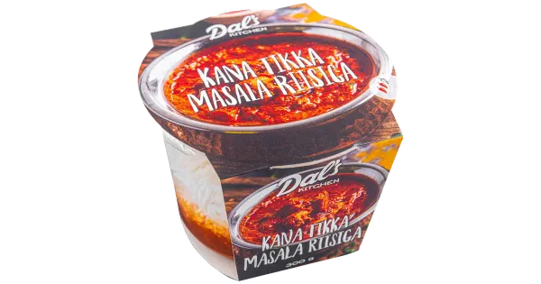 Dals Kitchen Kana Tikka Masala Riisiga 300 G