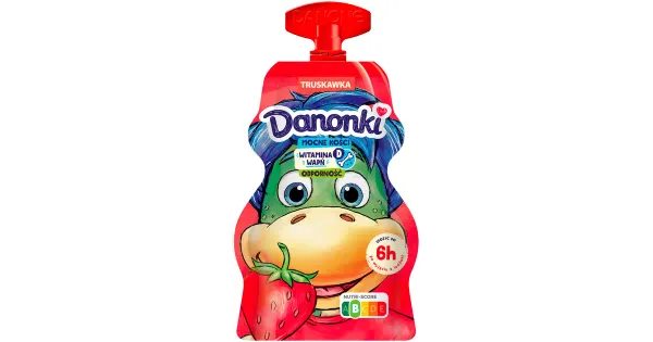 Danonino Maasikajogurt tuubis, 70g