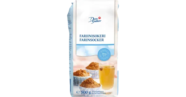 Dansukker fariinsuhkur 500 g