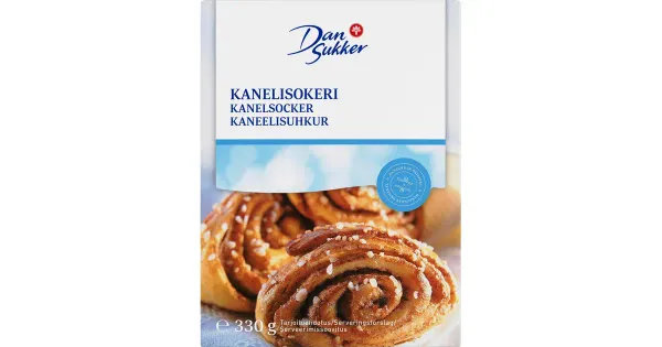 Dansukker kaneelisuhkur 330 g