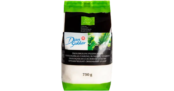 Dansukker ökoloogiline peedisuhkur 750g