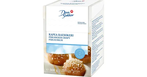 Dansukker pärlsuhkur 500 g