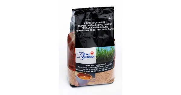 Dansukker pruun roosuhkur 750 g