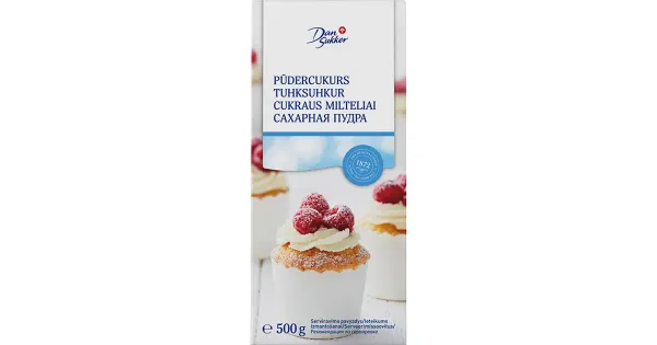 Dansukker tuhksuhkur 500 g