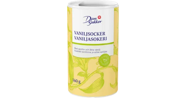 Dansukker vaniljesuhkur 140g