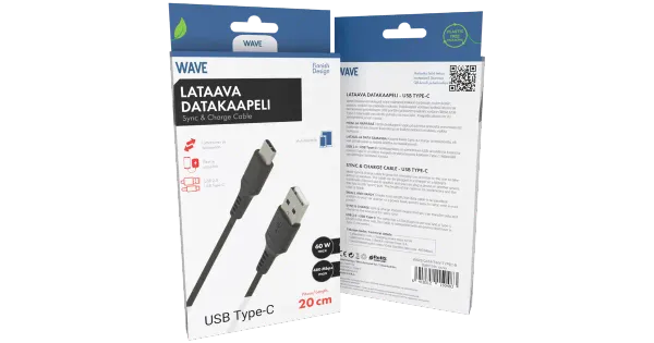 Datakaabel Type C 20 cm