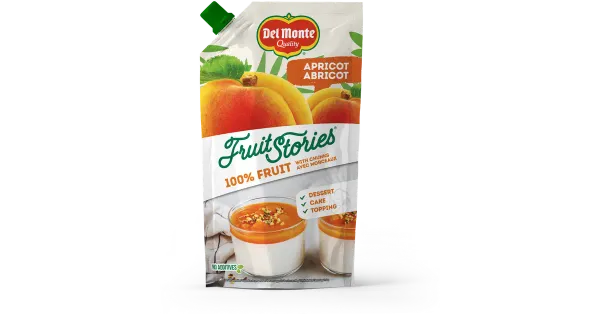 Del monte fruit stories puuviljavalmistis aprikoosiga, 250 g