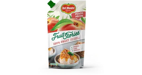 Del monte fruit stories puuviljavalmistis virsikuga, 250 g