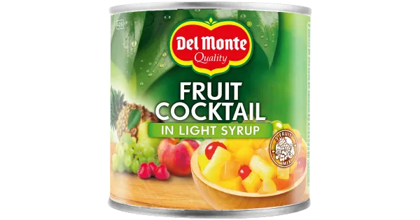 Del Monte puuviljasalat lahjas suhkrusiirupis, 420 g