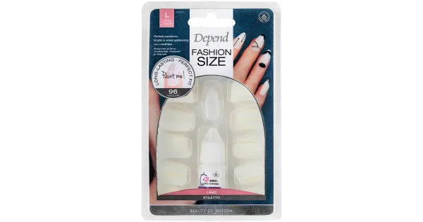 Depend kunstküüned Fashion Size L 96tk