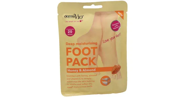 Derma V10 jalamask mee ja mandliga 45g