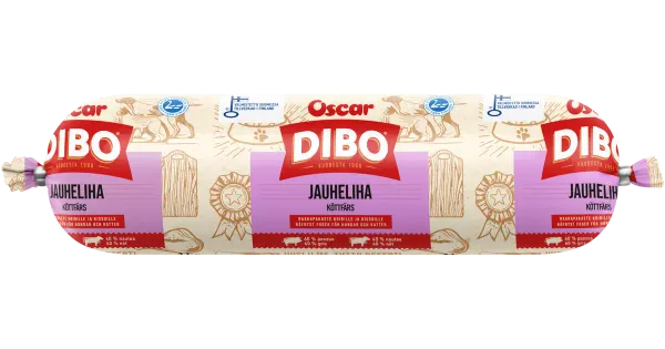 Dibo hakkliha lemmikloomadele 1kg