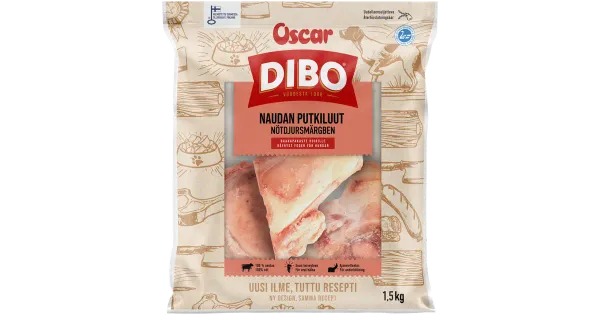 Dibo toruluud koertele 1,5 kg