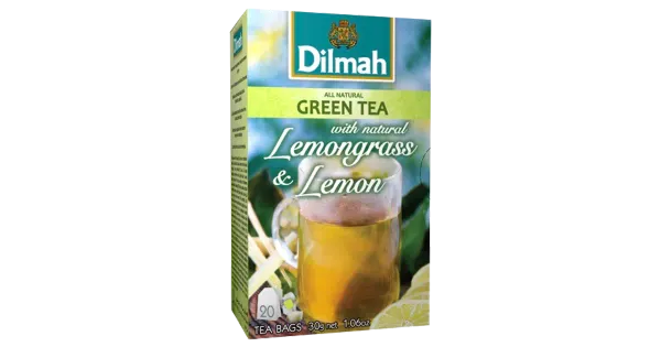Dilmah roheline tee sidrunheina ja sidruniga 20 x 1,5 g