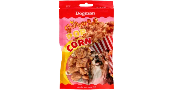 Dogman kana popkorn koertele 50g