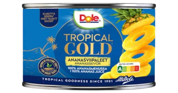 Dole ananassiviilud omas mahlas 227/139 g