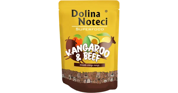 Dolina Noteci Superfood koera märgtoit känguruliha ja veiselihaga 300 g