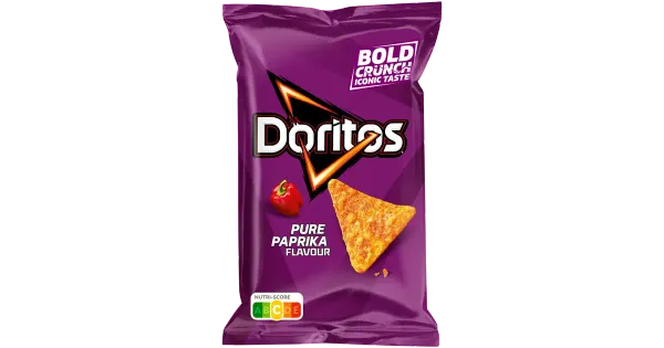 Doritos Pure Paprika maisikrõpsud 170 g
