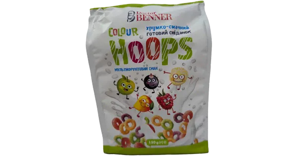 Dr. Benner hommikusöögihelbed Color Hoops 150gr