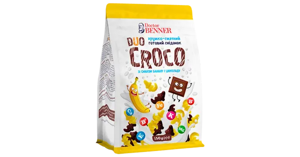 Dr. Benner hommikusöögihelbed Duo Croco 150g