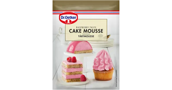 Dr. Oetker vaarikamaitseline pulbrisegu koogikreemi valmistamiseks, 90 g