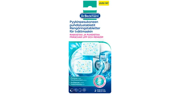 Dr.Beckmann Pesumasina Puhastustabletid 2Tk