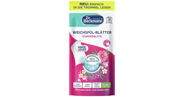 Dr.Beckmann pesupehmendaja lehed Summer Blossom 28tk