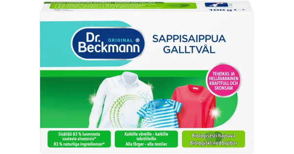 Dr.Beckmann plekieemaldusseep 100g