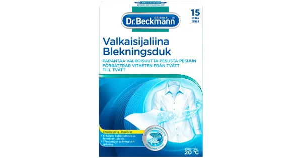 Dr.Beckmann valgenduslehed 15tk
