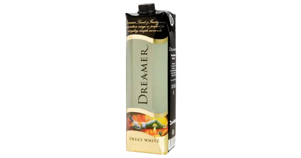 Dreamer Sweet White tetra aromatiseeritud veinijook 10%vol 1L