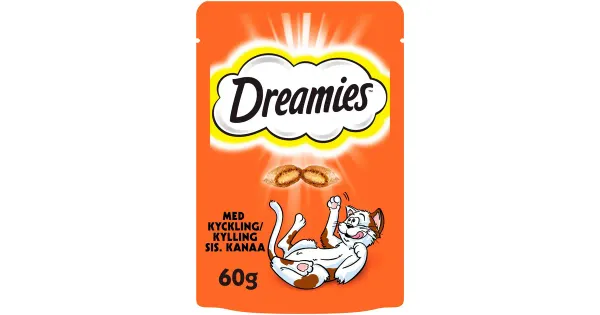 Dreamies suupiste  kassidele kanalihaga 60g