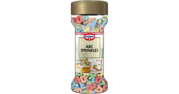 Dr.Oetker abc tähekujulised kaunistused, 40 g