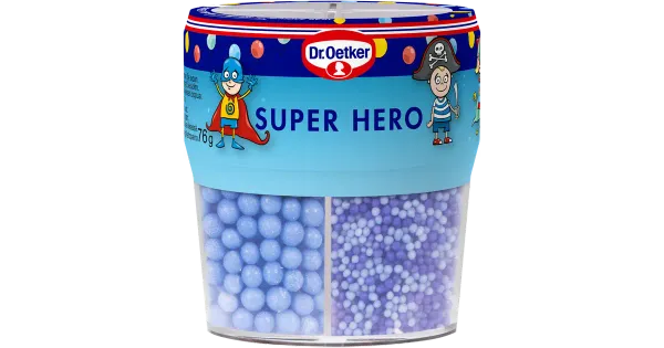 Dr.Oetker dekooride valik super hero 76 g