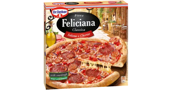 Dr.Oetker Feliciana Juuretisega Pitsa Salaami Ja Chorizo 320 g
