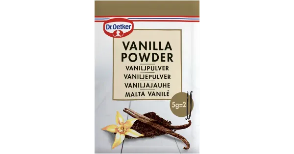 Dr.Oetker jahvatatud vaniljekaunad, 5 g