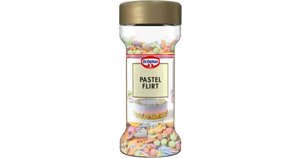 Dr.Oetker pastel flirt suhkruga koogikaunistused 50 g