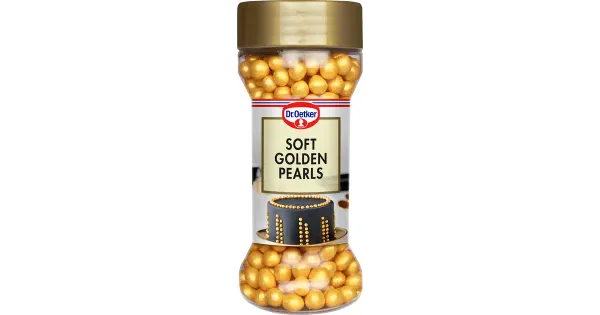 Dr.Oetker pehmed kuldsed suhkrupärlid, 42g