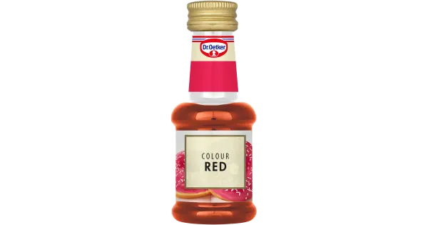 Dr.Oetker punane toiduvärv 30 ml
