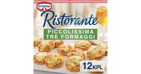 Dr.Oetker Ristorante Kolme juustu minipitsa saiad 288 g