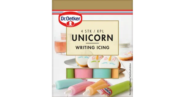 Dr.Oetker sädelevad geelid, 4tk, 76g