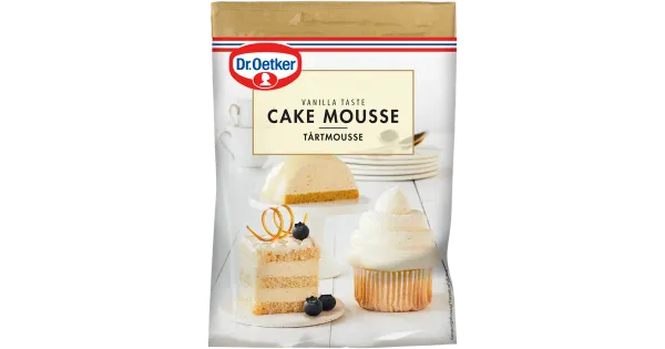 Dr.Oetker vanillimaitseline koogikreem 90g
