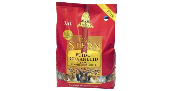 Dr.Stern puidugraanulid lemmikloomadele 7,5 l