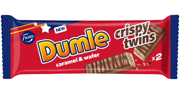 Dumle Crispy Twins šokolaadibatoon 40 g