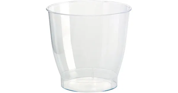 Duni shotiklaas läbipaistev 6,5cl 15tk