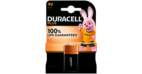 Duracell patarei 9V Plus Power LR61