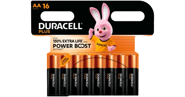 Duracell Plus patareid ML AA 16 tk