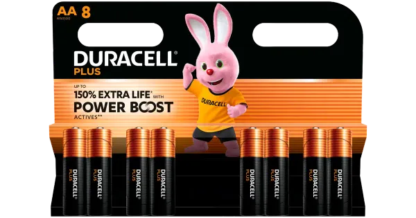 Duracell Plus patareid ML AA 8 tk