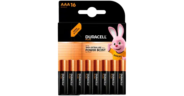 Duracell Plus patareid ML AAA 16 tk